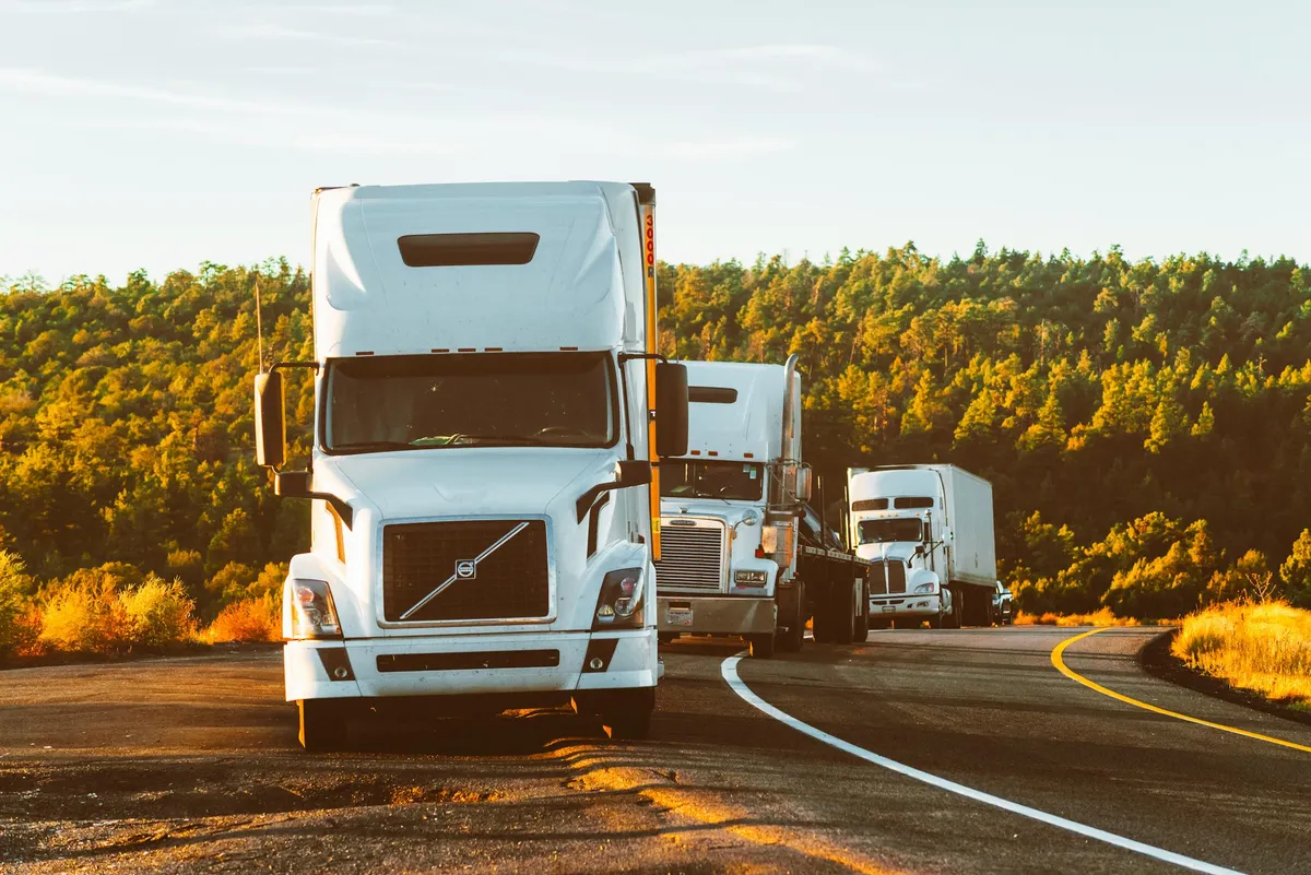 AGT Freight SARL transport fleet on the road